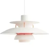 Louis Poulsen PH 5 pendant, white modern