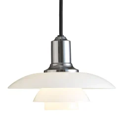 Louis Poulsen PH 2/1 pendant, chrome plated