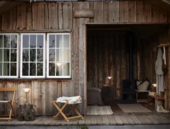 Louis Poulsen PH 2/1 Portable table lamp, lustre chrome plated