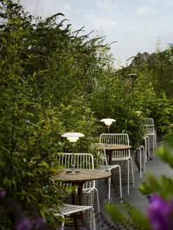 Louis Poulsen PH 2/1 Portable table lamp, lustre chrome plated