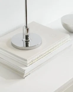 Louis Poulsen PH 2/1 Portable table lamp, lustre chrome plated