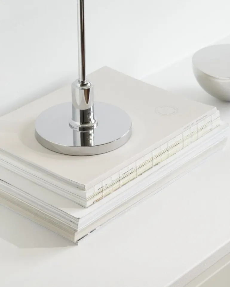 Louis Poulsen PH 2/1 Portable table lamp, lustre chrome plated