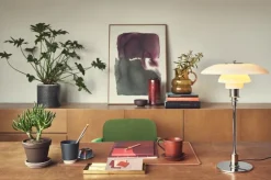 Louis Poulsen PH 3/2 table lamp, chrome plated