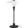 Louis Poulsen PH 3/2 table lamp, metallised black