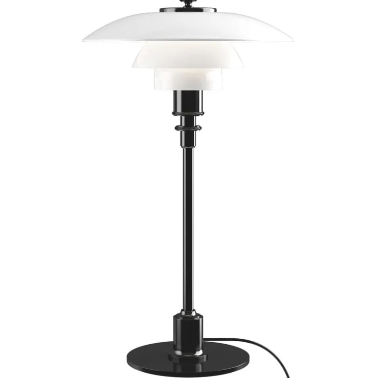 Louis Poulsen PH 3/2 table lamp, metallised black