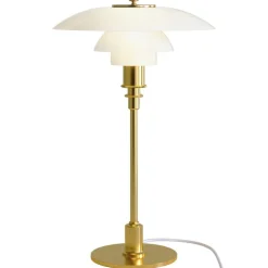 Louis Poulsen PH 3/2 table lamp, metallised brass