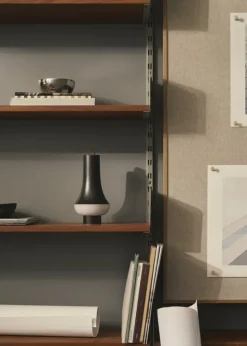 Louis Poulsen Tomoshi portable table lamp, dark brown