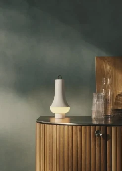 Louis Poulsen Tomoshi portable table lamp, white