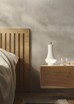 Louis Poulsen Tomoshi portable table lamp, white