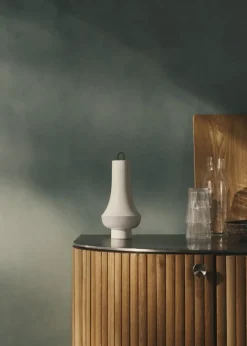 Louis Poulsen Tomoshi portable table lamp, white