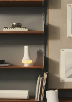 Louis Poulsen Tomoshi portable table lamp, white