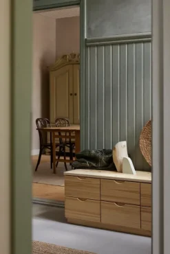 Lundia Classic drawer, 6 drawers, clear lacquered pine