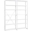 Lundia Classic open shelf, double, white