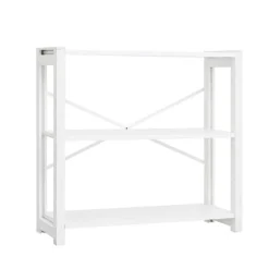 Lundia Classic open shelf, low, white