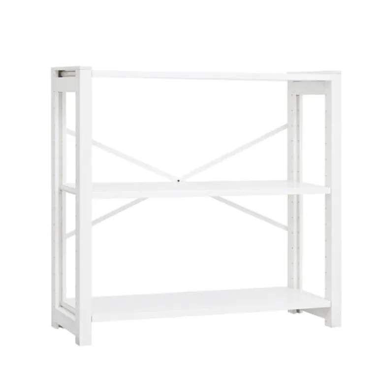 Lundia Classic open shelf, low, white