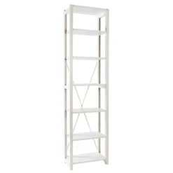 Lundia Classic open shelf, narrow, white