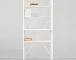 Lundia Classic open shelf, narrow, white