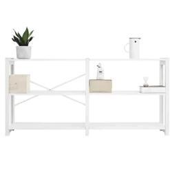 Lundia Classic open shelf, wide, white