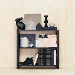 Lundia Classic open shelf, low, black