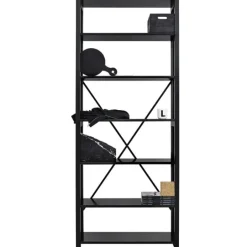 Lundia Classic open shelf, high, black