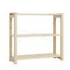 Lundia Classic open shelf, low, natural
