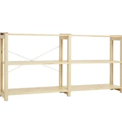 Lundia Classic open shelf, wide, natural