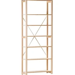 Lundia Classic open shelf, high, natural