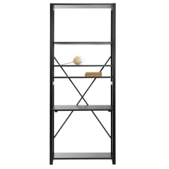 Lundia Classic shelf with working space, black