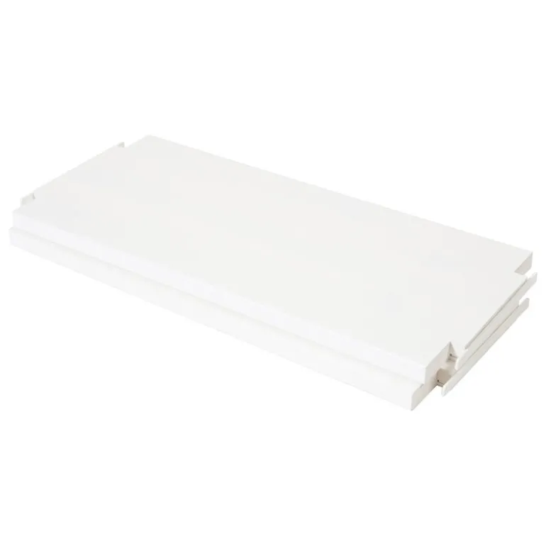 Lundia Classic wall shelf, 2 pcs, white