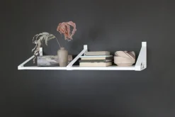 Lundia Classic wall shelf, 2 pcs, white