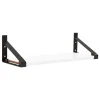 Lundia Classic wall shelf, 50 x 30 cm, black - white