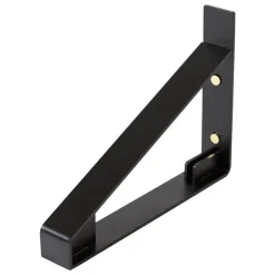 Lundia Classic wall shelf bracket, 30 cm, 1 pc, black