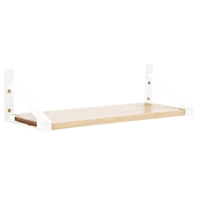 Lundia Classic wall shelf, 50 x 30 cm, white - natural