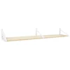 Lundia Classic wall shelf, 2 pcs, white - natural