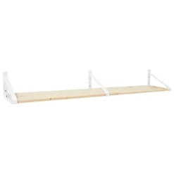 Lundia Classic wall shelf, 2 pcs, white - natural