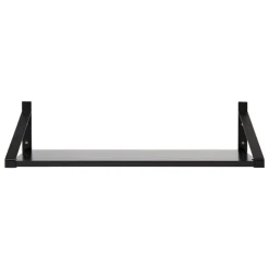 Lundia Classic wall shelf, 80 x 30 cm, black