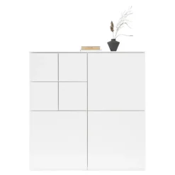 Lundia Fuuga cabinet with doors, 128 x 132 cm, white