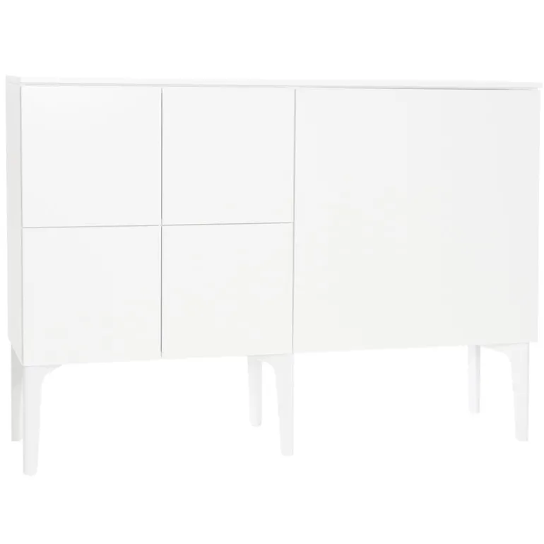 Lundia Fuuga sideboard, 128 cm, white - white