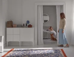 Lundia Fuuga sideboard, 128 cm, white - white