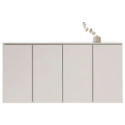 Lundia Fuuga sideboard, 128 cm, wall mounting, cashmere