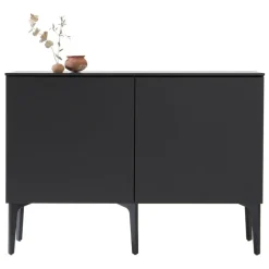 Lundia Fuuga sideboard, 128 cm, two doors, black