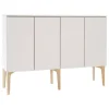 Lundia Fuuga sideboard, 128 cm, cashmere - oak