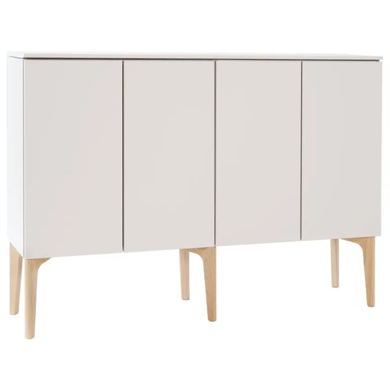 Lundia Fuuga sideboard, 128 cm, cashmere - oak