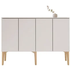 Lundia Fuuga sideboard, 128 cm, cashmere - oak