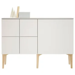 Lundia Fuuga sideboard, large and small doors, cashmere - oak