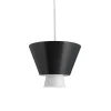 Lundia Loiste pendant, black