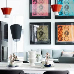 Lundia Loiste pendant, white