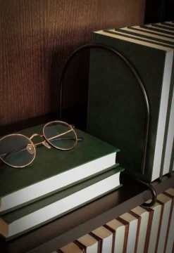 Lundia Wire bookend, round, black