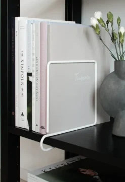 Lundia Wire bookend, square, white