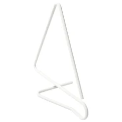 Lundia Wire bookend, triangle, white